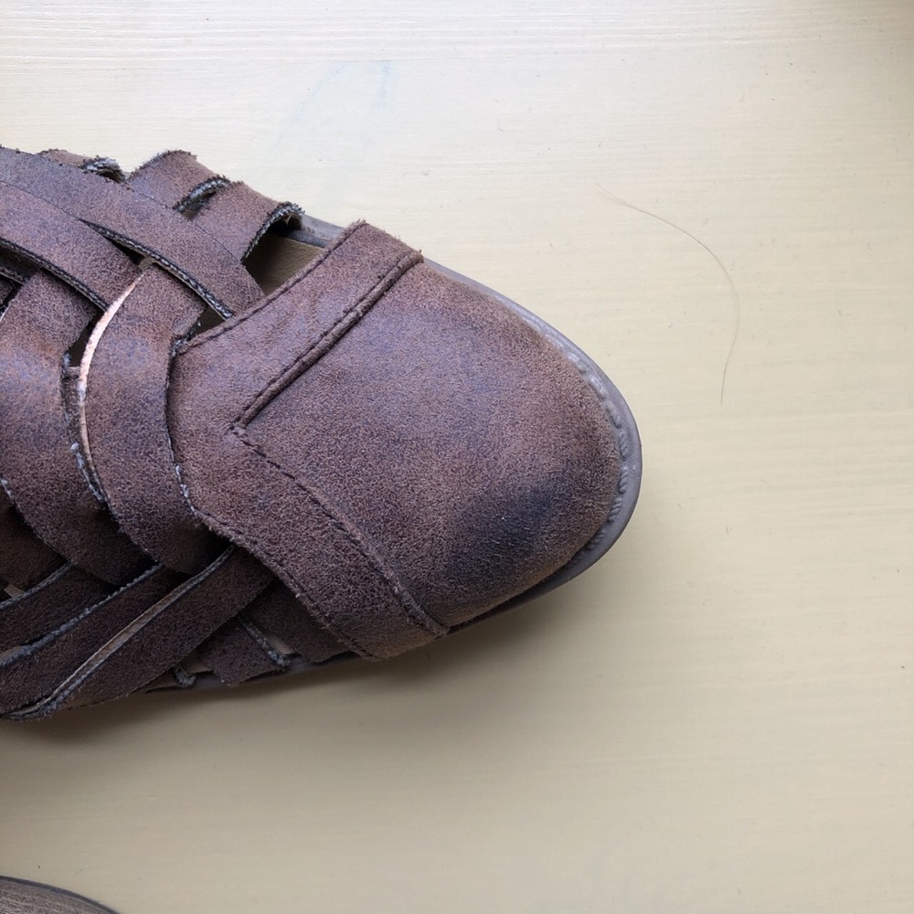 Brown sandals